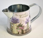 Plechová konvica D13xH11.5CM levanduľa